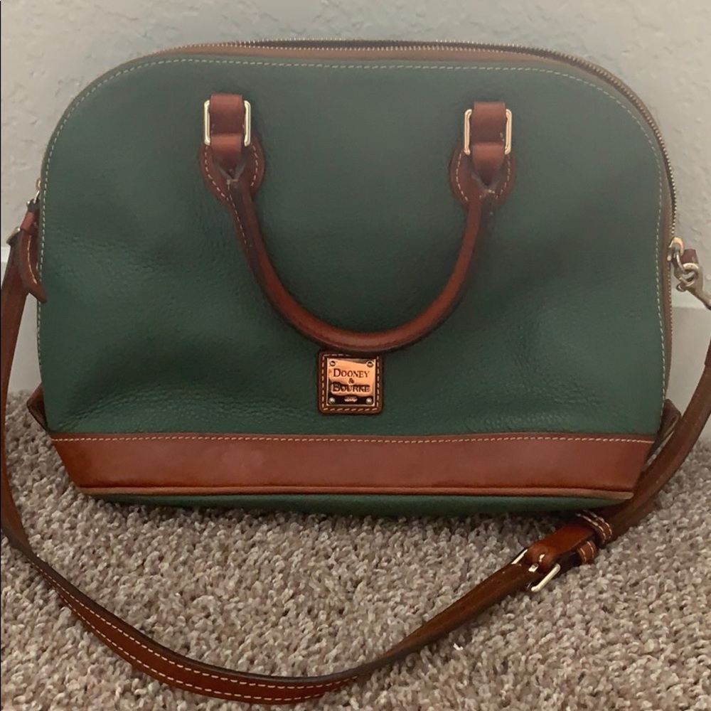 Dooney & Bourke Green Leather Purse
